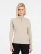 PRTIVORY 1/4 zip active top BambooBeige